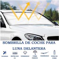 Parasol Coche Delantero, Parasol Plegable Coche con Anti UV Rayos,Sombrilla Paraguas del Coche para Lunas Delanteras, Parasol para Parabrisas de los Coche para Mayoría de Coches, SUV, Camiones - details 3