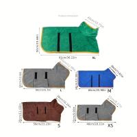 Bata De Baño Para Perros Absorbente Y Secado Rápido Toalla Para Mascotas Adecuada Para Grandes Y Pequeños Perros Y Gatos - details 5