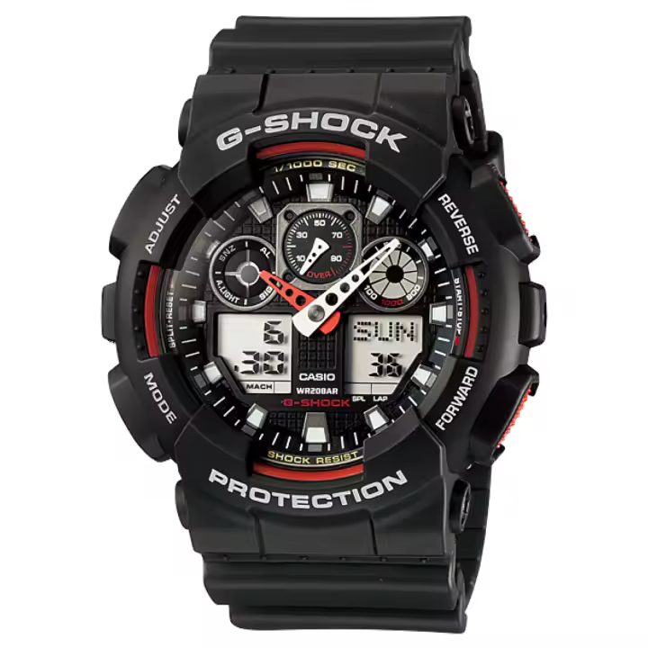 Reloj G-SHOCK Casio Hombre GA-100-1A4ER - Resistente - Sumergible 200m - 1