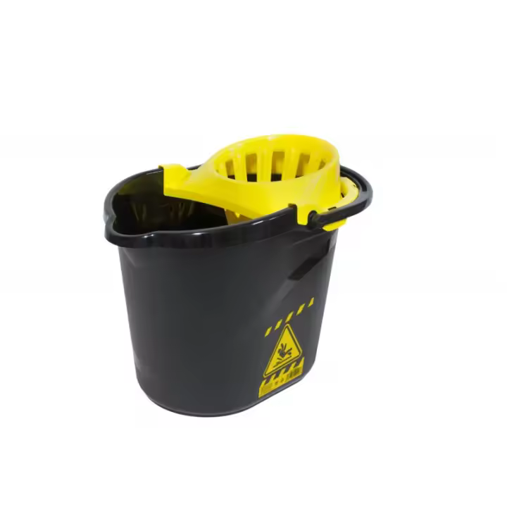 Cubo fregona Señalización Peligro ne15 litros - 1