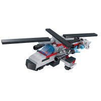 COGO Transformación De Robot a Avión Juguetes De Bloques De Construcción Serie Militar Regalo Para Niños (774 Piezas) - details 40