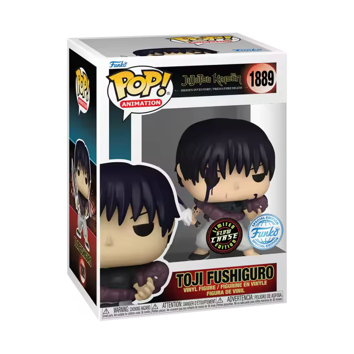 Funko Pop Toji Fushiguro Jujutsu Kaisen Limited Chase 1889 - 1