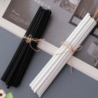 50pcs Fibra Difusora De Aromaterapia Para Hogar Coche Baño Fragancia Decoración De Interiores Sticks Volátiles De 3mm Diámetro Y 25cm Longitud - details 0