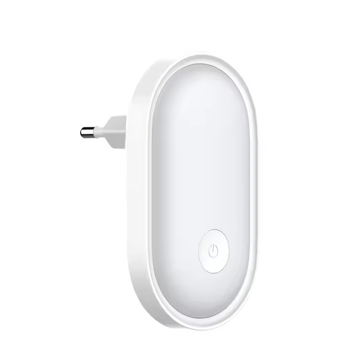 Lámpara De Noche LED Con Control De Inducción Energía Ahorradora Para Decoración De Hogar Y Dormitorio Enlace Con EU Plug - 1