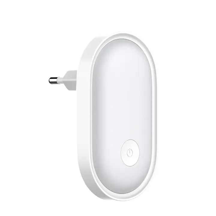 Lámpara De Noche LED Con Control De Inducción Energía Ahorradora Para Decoración De Hogar Y Dormitorio Enlace Con EU Plug - 1