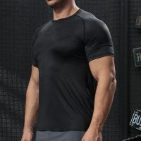 Camiseta Deportiva De Secado Rápido Para Hombres Manga Corta Entrenamiento En Gimnasio Camiseta De Fitness Transpirable Para Correr Sportswear - details 13
