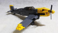 Bloques De Construcción DIY Clásicos De Avión De Combate BF-109 Para El Ejército Del Segundo Mundo War II 289 Piezas Juguetes Para Niños - details 3