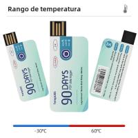 Logger De Temperatura TempU05 Mini Termómetro Grabador De Temperatura USB Para Almacén Y Almacenamiento Reporte PDF 60-90 Días - details 2