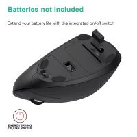 Ratón Vertical Ergonómico Inalámbrico 2.4GHz Óptico Con 3 DPI Ajustables 800/1200/1600 Y 6 Botones Para Laptop PC Computadora Desktop - details 12