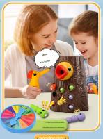 Juguete Educativo Montessori Para Niños Y Niñas Caza De Gusanos Con Picapinos Juego Magnético Para Desarrollo Infantil Tablero Ocupado - details 13