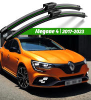 LimpiaParabrisas Delantero Imano Para Renault Megane 4 2017-2023 Limpia Ventanas Con Cepillo De Lluvia Accesorios 24"18" Material De Goma Natural - details 0