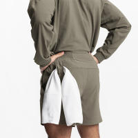 Shorts De Verano Para Hombre Deporte Fitness Running Con Multiple Bolsillos Secado Rápido Estilo Casual Shorts Deportivos - details 4