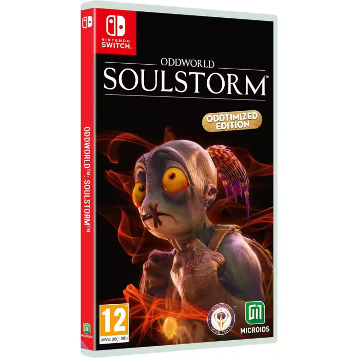 ODDWORLD SOULSTORM LIMITED ODDITION SWITCH PAL ESPAÑA NUEVO FISICO ESPAÑOL - Videotec - 1