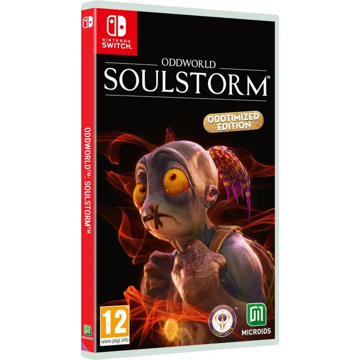 ODDWORLD SOULSTORM LIMITED ODDITION SWITCH PAL ESPAÑA NUEVO FISICO ESPAÑOL - Videotec - 1