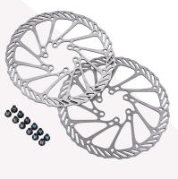 TANKE Freno De Disco Para Bicicleta 140 160 180 203 Con Tornillos Rotor De Aceite Esmerilado Para Vehículos De Montaña Y Carretera MTB Piezas De Bicicleta - details 1