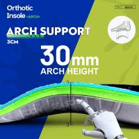 Plantillas ortopédicas con soporte para el arco del pie, plantillas para calzado deportivo, almohadillas ortopédicas para el talón, tallas 35-46 - details 3