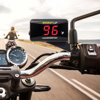 Medidor De Temperatura De Agua Para Motocicleta Universal Digital Estilo Delgado En Fahrenheit Adecuado Para NMAX XMAX Color Azul Rojo Verde - details 0