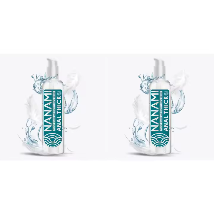 2 UNIDADES NANAMI LUBRICANTE ANAL BASE DE AGUA ALTA DENSIDAD 150 ML - 1