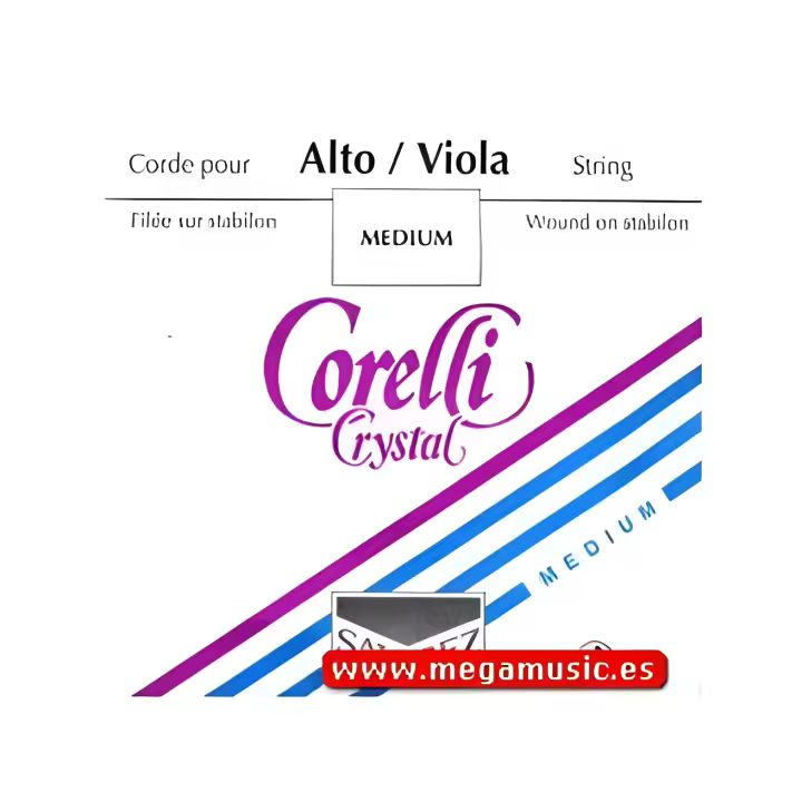 CUERDAS VIOLA-Savarez (Corelli Crystal 730M) (Juego Completo) Medium Viola 4/4 - 1