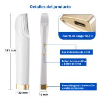 Afeitadora Eléctrica Mini Para Mujeres Trimmer De Bikini Peluca Painless Segura Para Piernas Brazos Axilas Área Intima Epilador - details 13