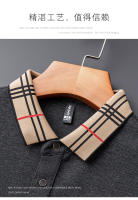 Camisa Polo De Lujo Para Hombre Con Bordado Estilo Casual Primavera Otoño Cuello Redondo Manga Larga Moda Negocios Paul - details 5