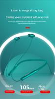 Auriculares Inalámbricos Lenovo HE05XII Con Micrófono Cancelación De Ruido Resistente Al Agua Para Deporte Estilo Colgante Magnético Impermeables Con Micrófono - details 7