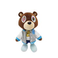 Nuevos Juguetes De Peluche Kawaii Kanye Dropout Oso Teddy Suave Decoración Para Habitación Regalo De Cumpleaños 26cm - details 4