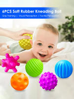 Juguetes Sensoriales Para Bebés 6 PCS Balones Táctiles Suaves Para Massaje Y Raticlave Edad Recomendada 13-36 Meses Unisex - details 0