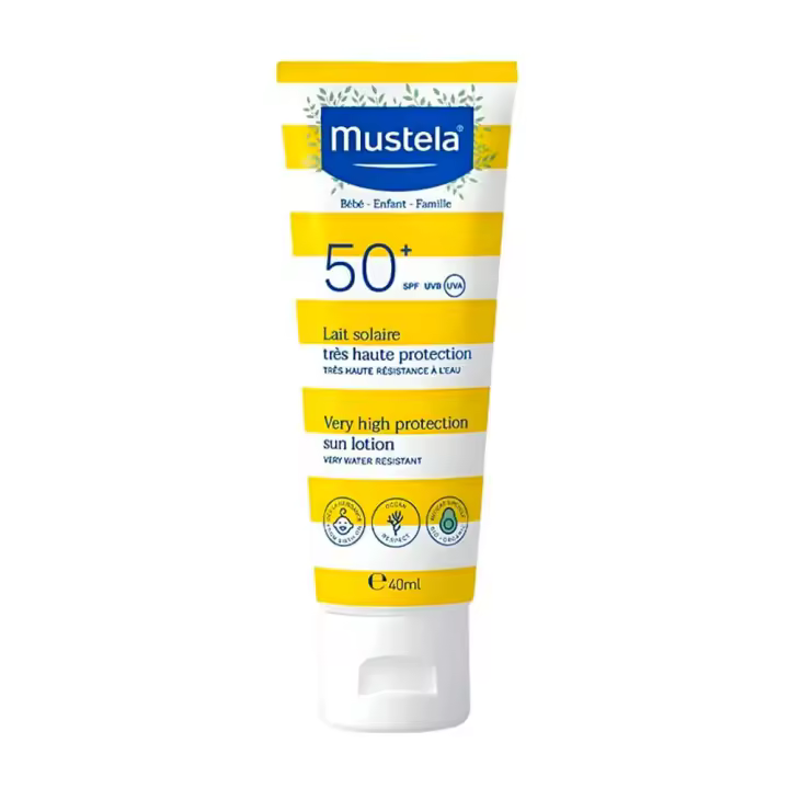 Mustela Solar Spf50+ Leche Facial 40 ml - 1