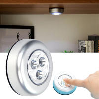 Lámpara De Noche LED Para Dormitorio Y Armario Control Táctil Luz Sin Cable Con Pilas AAA Decoración Interior Para Armario - details 0