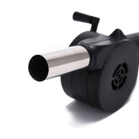 LMETJMA Ventilador De Barbacoa Manual Para Alimentos Al Aire Libre Y Picnic Herramienta De Barbacoa KC0266 Material De Acero Inoxidable - details 5