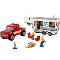 Bloques De Construcción De Camping Para Niños Y Padres RV Caravana Juguete De Artesanía Pequeña Tamaño Compatible Con Lego ABS Sin Batería Regalo Para Fiestas Y Viajes - details 1