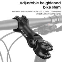 Adjustable Manillar De Bicicleta Aluminio Aleación Ángulo Variable 60 Grados Alzador De Manillar Delantero Para Bicicleta De Carretera Adaptador De Fuente - details 2