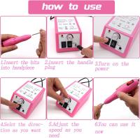 Esmalte de Unha, removedor de esmalte, Polidor de Unha, máquin de polimento de Unha, Polidor Elétrico, Ferramentas de esmalte de Unha - details 4