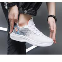 MOV Zapatos de otoño nuevos, ligeros, de suela blanda, transpirables, de malla voladora, de tacón bajo, de moda, casuales, de malla, zapatos deportivos para correr, zapatos para hombres - details 11