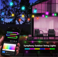 Tuya Smart WIFI Bombilla LED Cadena De Luz USB 15M 25 Bombillas Luces De Navidad Para Decoración De Habitaciones Jardines Y Bodas Guirnalda De Luces LED - details 0