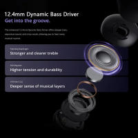 Auriculares Realme buds t310 (TIENE USO) negros , Envio 24h, ( PRODUCTO CON USO, EN CAJA)---- - details 3