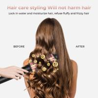 Peine de Aire Caliente Tres en uno peine de pelo recto de Iones negativos peine de sopado de pelo curling de Hierro recto de Doble proposición - details 7