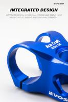 EVOSID Tapa De Manillar Ultraligera De Aluminio CNC 31.8 Corta Para Bicicleta MTB 100g Alta Resistencia 0 Grados Elevación Piezas De Montaña - details 6