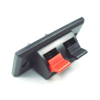 Conector De Terminales 2 En 1 20 Piezas Jack De Presión Con Resorte Para Altavoces Y Audio Clip De Conexión De 2 Pines - details 3