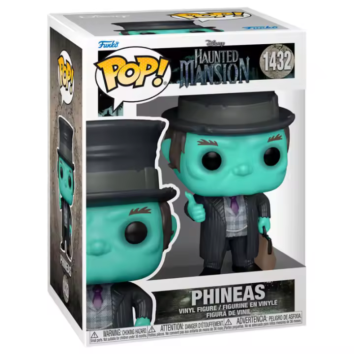 Figura Pop Disney Haunted Phineas-Figura de Vinilo Coleccionable - Idea de Regalo- Mercancia Oficial - Juguetes para Niños y Adultos - Movies Fans - Muñeco para Coleccionistas y Exposición - 1