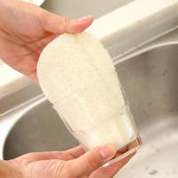 10Pcs Esponja De Luffa Natural Para Lavar Platos Scrub Pad De Cocina Fácil De Limpiar Esponja Ecológica Para Limpieza Del Hogar - details 6