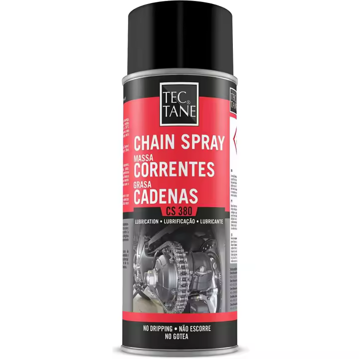 GRASA PARA CADENAS DE MOTO EN SPRAY,NO GOTEA 400 ML - 1
