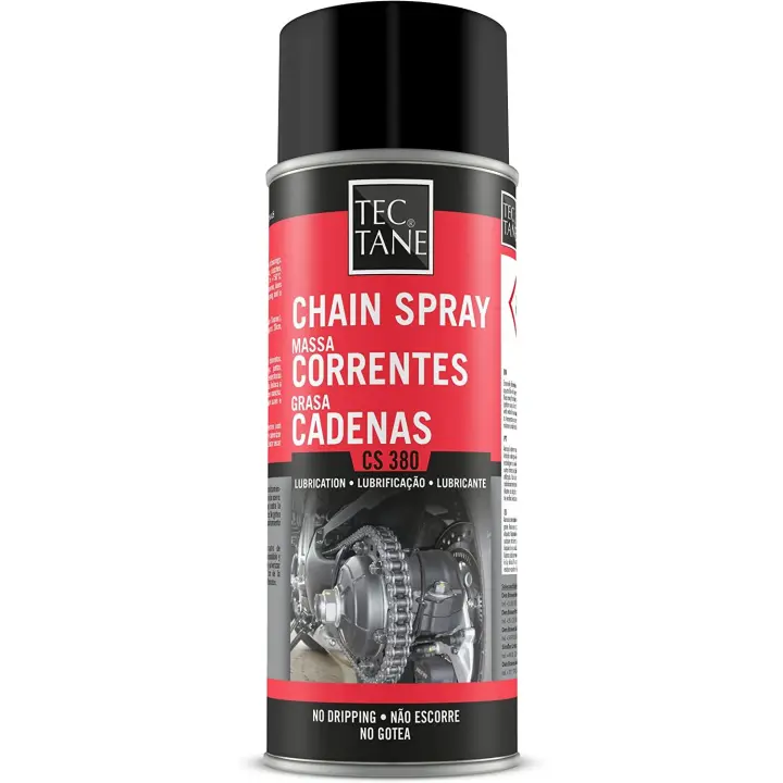 GRASA PARA CADENAS DE MOTO EN SPRAY,NO GOTEA 400 ML - 1