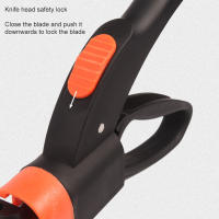Tijeras De Jardín Multifuncionales Con Cuchilla Fina Y Rotación 360 Grados Para Podar Hierba Y Arbustos Herramienta Antideslizante De Metal - details 5