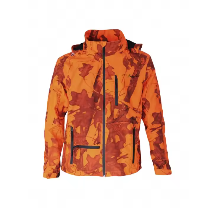 Benisport Chaqueta impermeable "krill" camu naranja - 1
