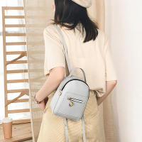 Mochila De Moda Para Mujer Mini Soft Touch Multifuncional Pequeña Bolso De Hombro Para Dama Niña Color Negro - details 9