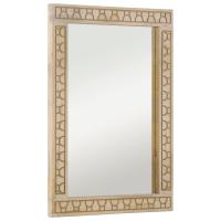 vidaXL Espejo de baño madera maciza de acacia y vidrio 50x70x2,5 cm - details 0