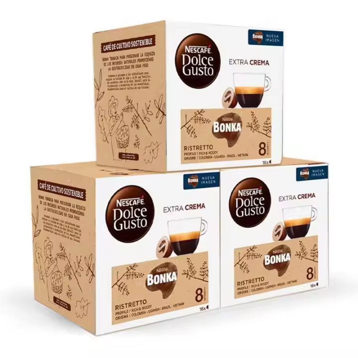 Bonka Ristretto Pack 48 cápsulas Dolce Gusto 7613287300171 - 1