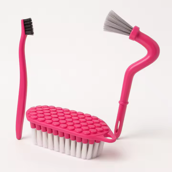 Pack 3 Cepillos Profesionales – Rincones, Inodoro y Superficies - 1